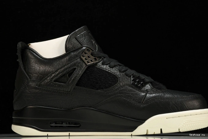 Retro Jordan 4 Hair 819139-010 Black Pony  0906